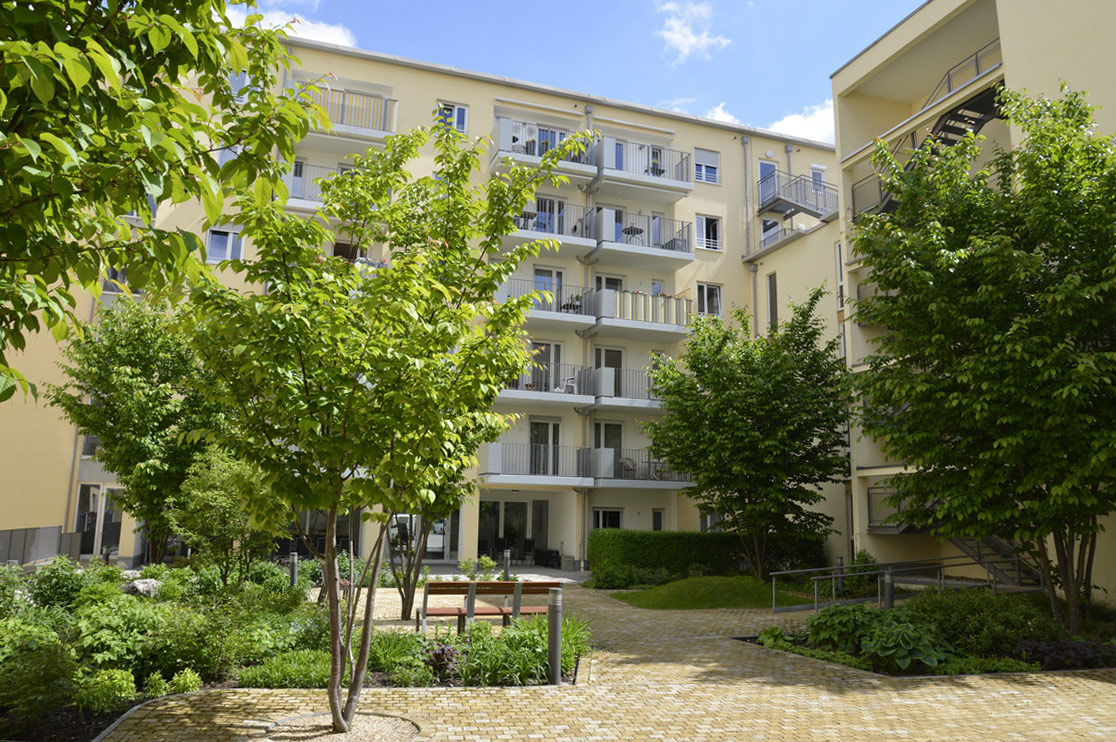 Cosimagarten Innenhof